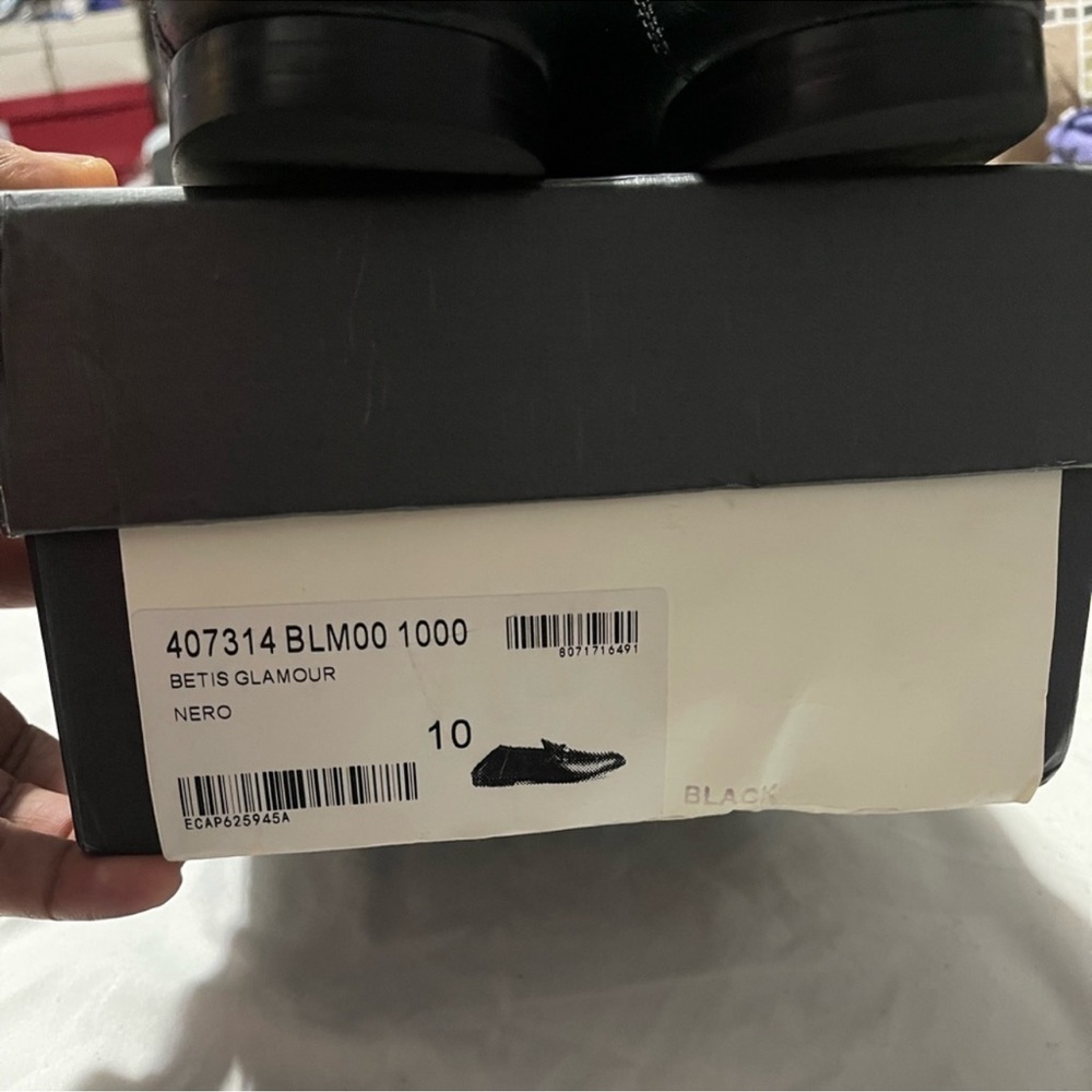 Gucci Loafers with Horse-Bit Detail Black Sz 10 - Picture 9 of 9